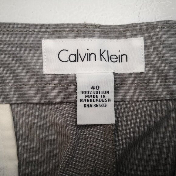 NWT Calvin Klein Men's Size 40 Lightweight Grey Straight Fit Shorts - Picture 3 of 10